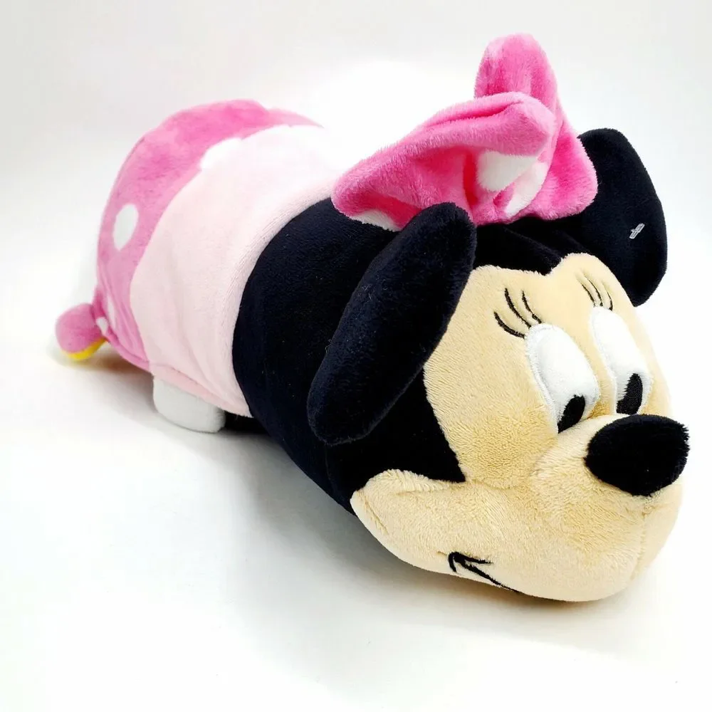 Disney Plush FLIP A ZOO‎ Mickey Mouse & Minnie Mouse 2017 Stuffed Animal Toy